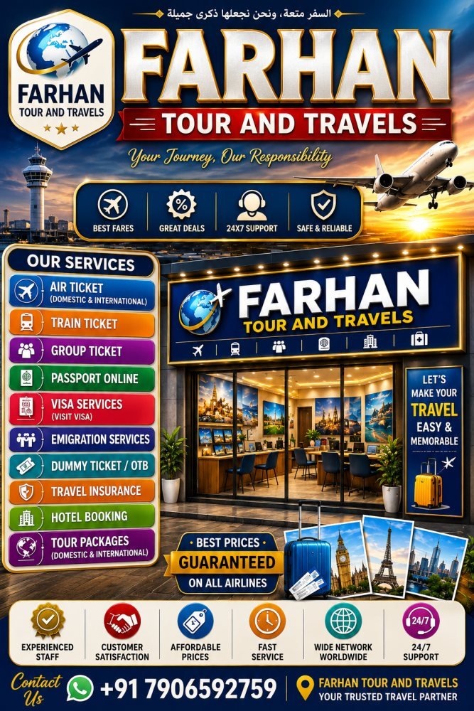 FARHAN TOUR AND TRAVELS gallery photo