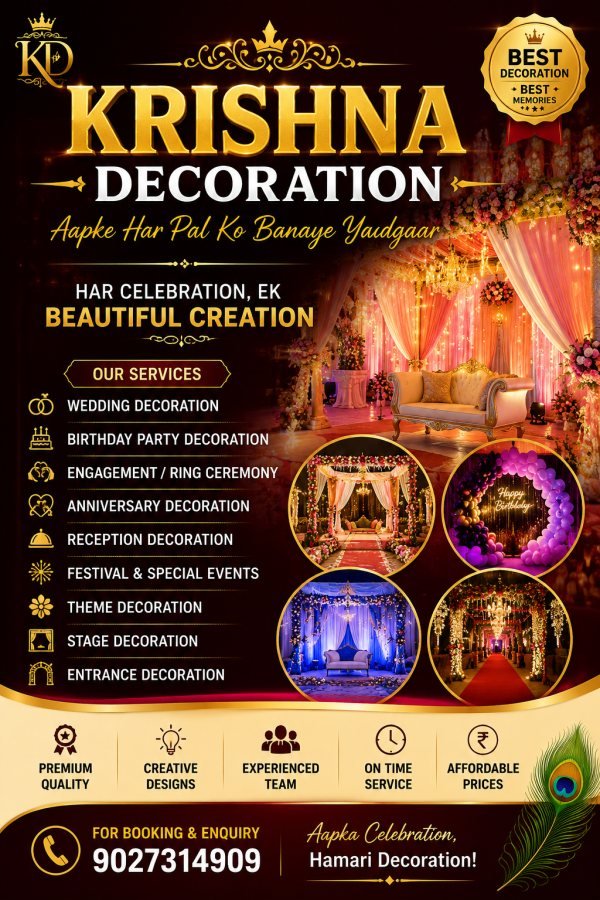 Krishna Decoration  cover