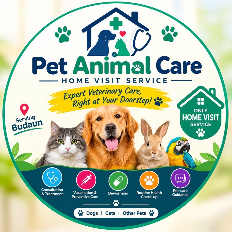 Pet Animal Care (private  Home visit service)